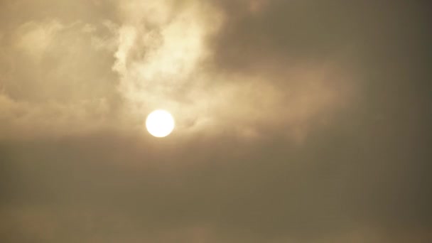 Пыльная Буря Называемая Песчаной Бурей Является Метеорологическим Явлением Распространенным Отдельных — стоковое видео
