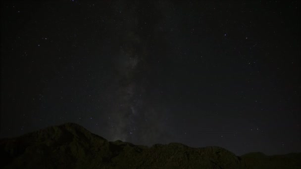 7680X4320 Tranziția Noapte Înstelată Fără Nori Răsărit Dimineața Cerul Albastru — Videoclip de stoc