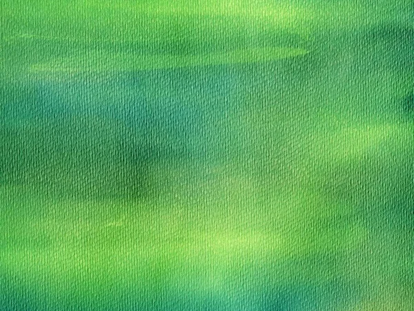 Sfondo Astratto Acquerello Disegnato Mano Giallo Verde Pittura Acquerello Texture — Foto Stock