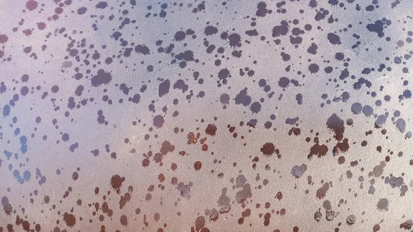 A textúra egy száraz barna felület borított esőcseppek. Absztrakt háttér. — Stock Fotó