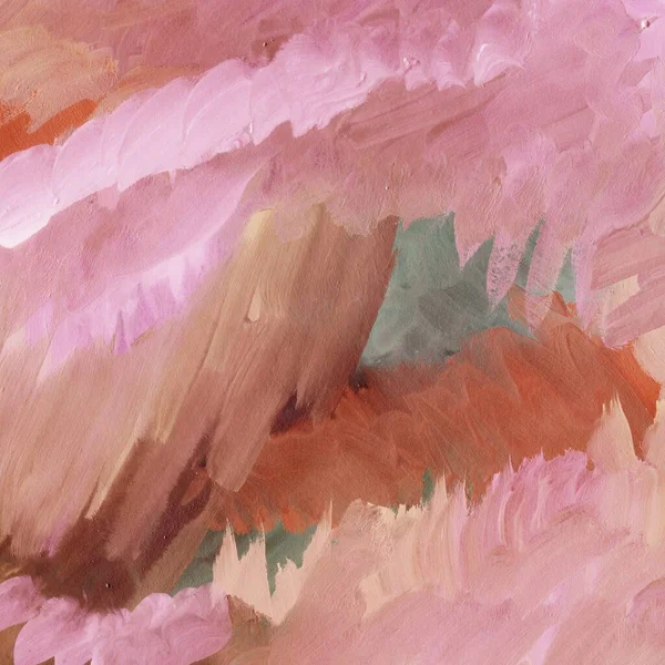 Renkli El Çizimi Gouache Soyut Doku Arkaplanı.