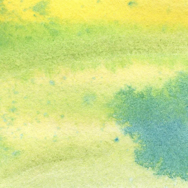 Hand Drawn Background with Watercolor Colored Splashes. — Fotografia de Stock