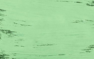 El çizimi gouache yeşil soyut arka plan. Fırça darbelerinin dokusu.