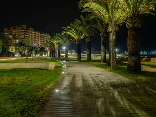 Bela Vista Noturna Cidade — Fotografia de Stock