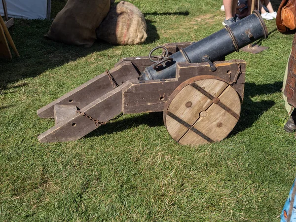 Espada Militar Antiga Para Jogo Guerra Medieval — Fotografia de Stock