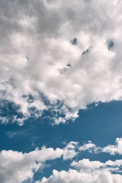 Szenische Wolkenlandschaft Abstrakter Hintergrund Des Bewölkten Himmels — Stockfoto