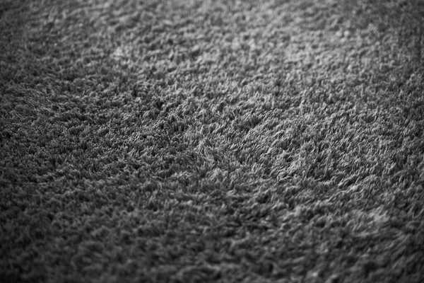 Grey Soft Fabric Rug Surface Gray Texture Background Furry Carpet — Stock Photo, Image