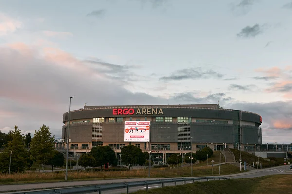 Stadium Ergo Arena Placed Square Two Cities Gdansk Sopot Poland — Photo