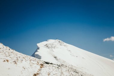 Dağlarda kar, kozalaklı orman, bahar ve kış