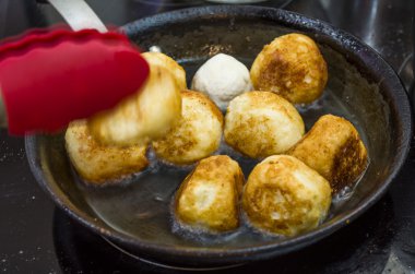 pasta, yemek, tatlı, halka, topuz, hazırlık