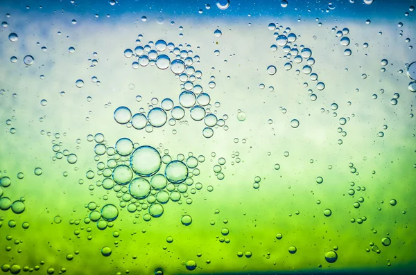 バブルの背景、液体、抽象、水、ウェット、透明、背景、円 — ストック写真