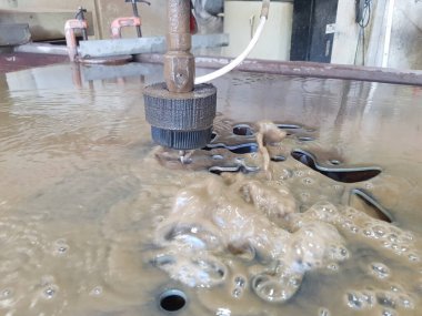 Çeşitli Malzemeler için Yüksek Basınçlı Su Jeti Kesme Makinesi.