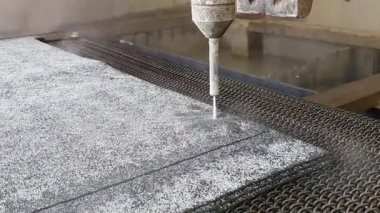Çeşitli Malzemeler için Yüksek Basınçlı Su Jet Kesme Makinesi