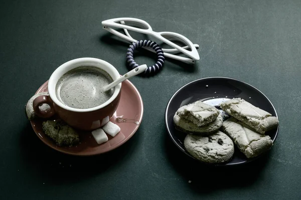 Kaffeepause Während Des Arbeitstages Kreative Menschen Werbung Für Das Geschäftskonzept — Stockfoto