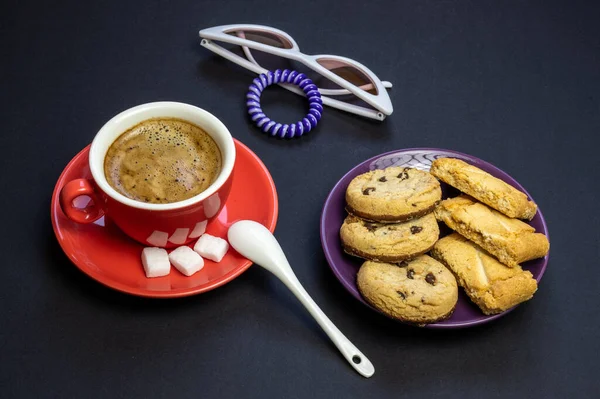 Kaffeepause Während Des Arbeitstages Kreative Menschen Werbung Für Das Geschäftskonzept — Stockfoto