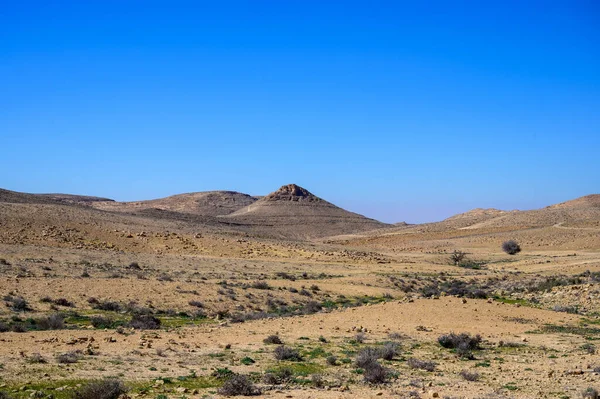 Borot Lotz yakınlarındaki Negev çölünde manzara.