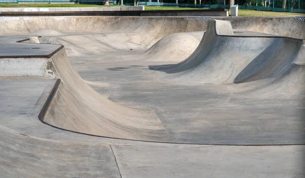 Parque Infantil Público Para Skate Parque Recreação Não Pessoas — Fotografia de Stock