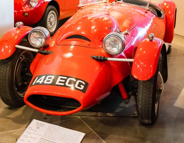Athens, Greece - May 18, 2022. Old classic cars inside the Hellenic Motor Museum. Central Athens - Kolonaki