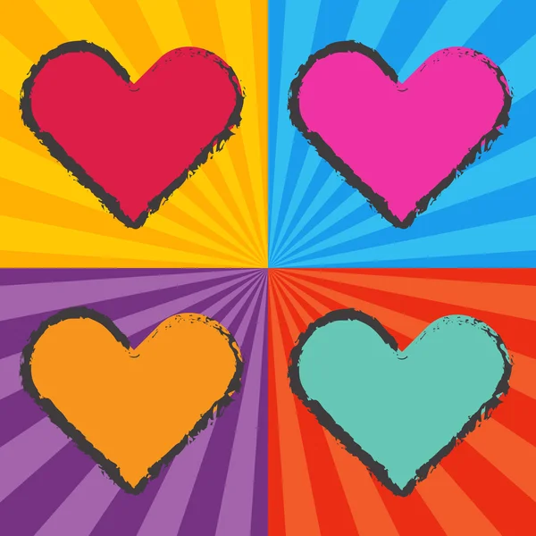 Pop art kalp