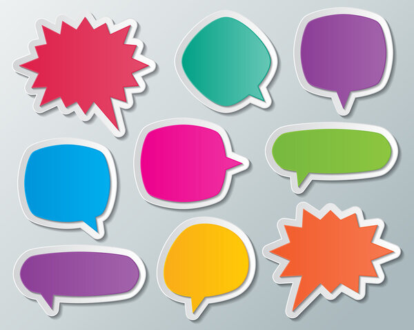 speech bubbles