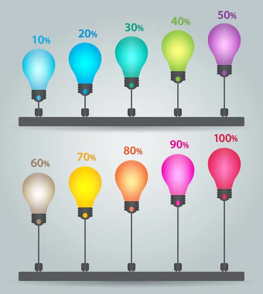 Infographics chart — Stock Vector