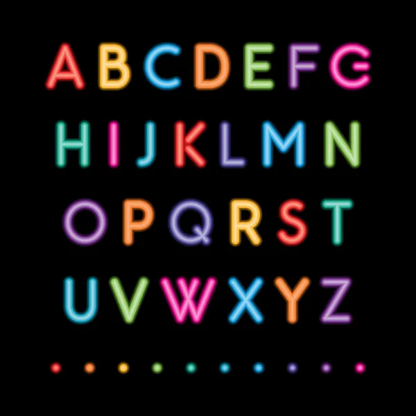  Neon sermaye alfabe