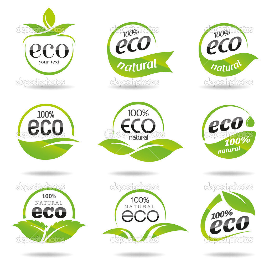 Ecology icon set. Eco-icons