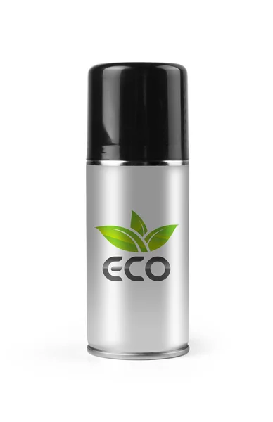 Eco spray con percorso di ritaglio . — Foto Stock