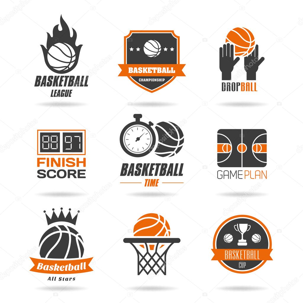 Basketball icon set - 3