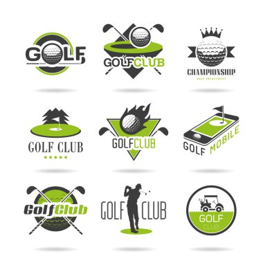 Golf Icon set