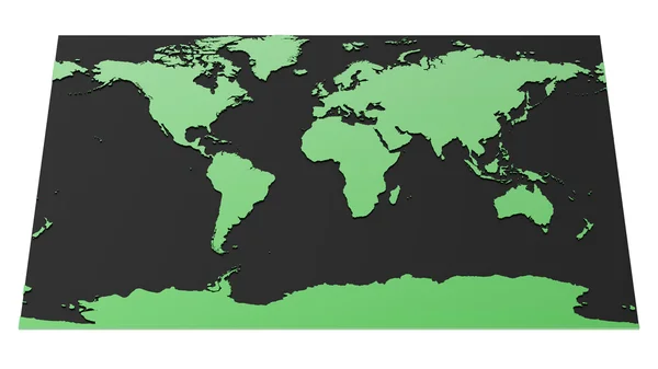 Mapa mundial de Hi-Tech — Foto de Stock