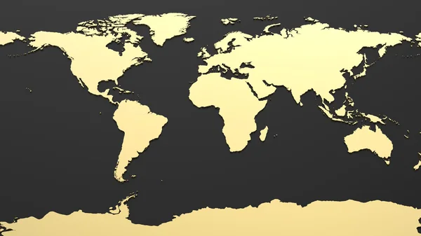 Mapa mundial de Hi-Tech — Foto de Stock