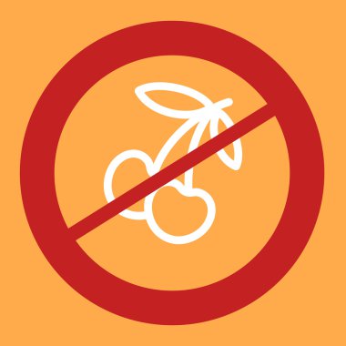 kiraz işareti yasaklayan haçlar.