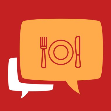 kabarcık tabak, kaşık, çatal. 