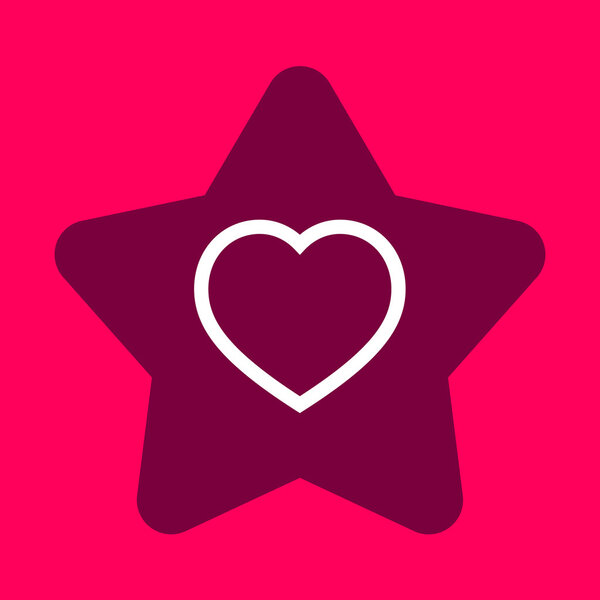 звезда с сердцем
. 