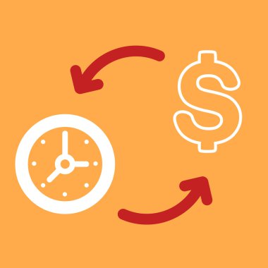 bir saat için para alışverişi.