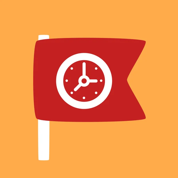 Le drapeau de l'Horloge . — Image vectorielle