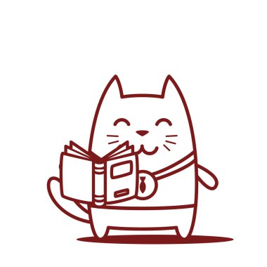 açık bir kitap tutan bir madalya kazanan