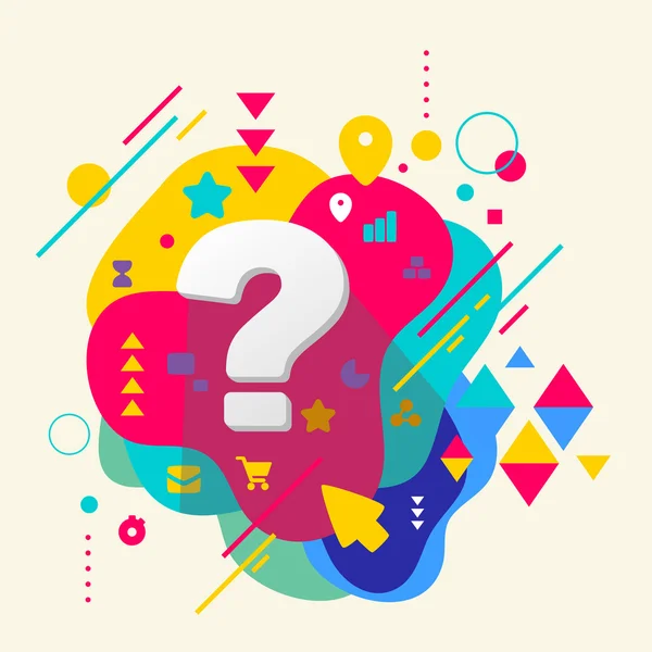 Question mark — Stock Vector