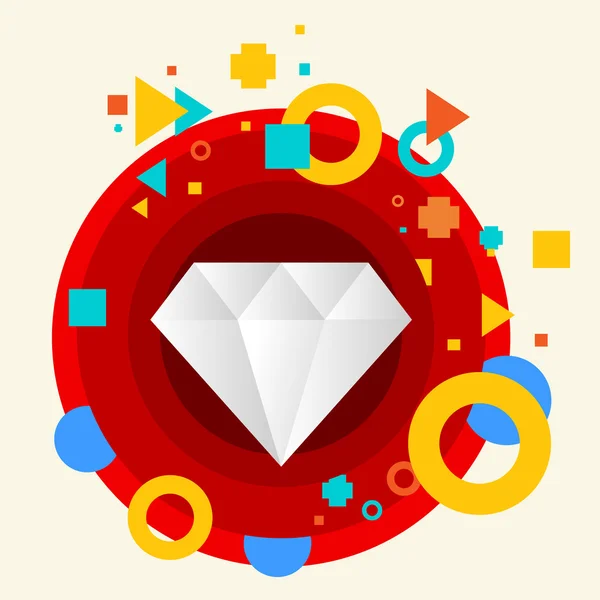 Diamant — Stockový vektor