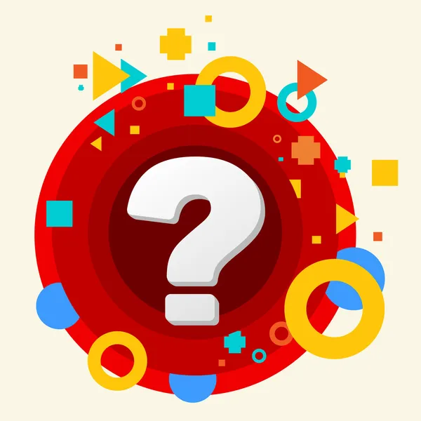 Question mark — Stock Vector