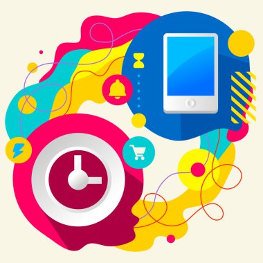 Saat ve cep telefonu