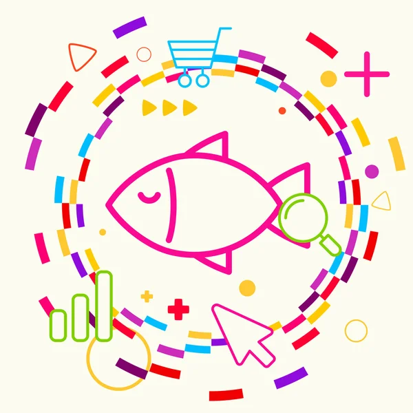 Pescado. — Archivo Imágenes Vectoriales