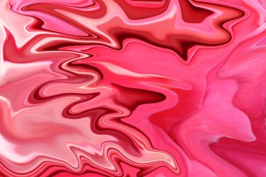 Soyut vektör geometrik arkaplan akışı pembe sıvı tasarım, broşür şürü