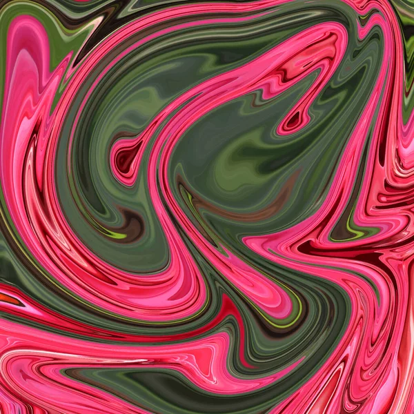Абстрактний Вектор Геометричного Фонового Потоку Рожевий Дизайн Рідини Шаблон Брошури — стоковий вектор