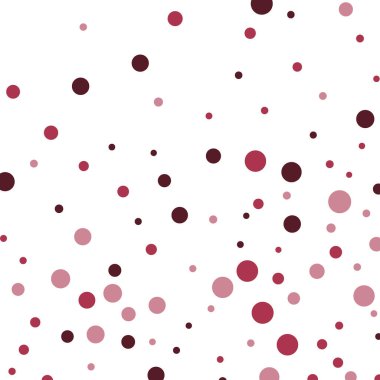 Soyut tasarım geometrik pembe daireler vektör arkaplanı