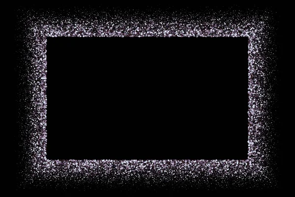 Fondo negro abstracto de medio tono de luz y marco de lunares marrones lila — Archivo Imágenes Vectoriales