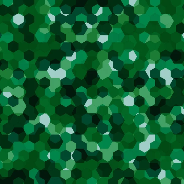 Geometrický abstraktní pozadí zelený šestihranný vektor, návrh brožury, plakát — Stockový vektor