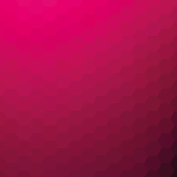Geométrico abstracto fondo magenta vector hexagonal, diseño de plantilla de folleto, cartel — Vector de stock