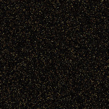 Dekoratif vektör altın toz arkaplan koyu arkaplan, tasarım ögesi